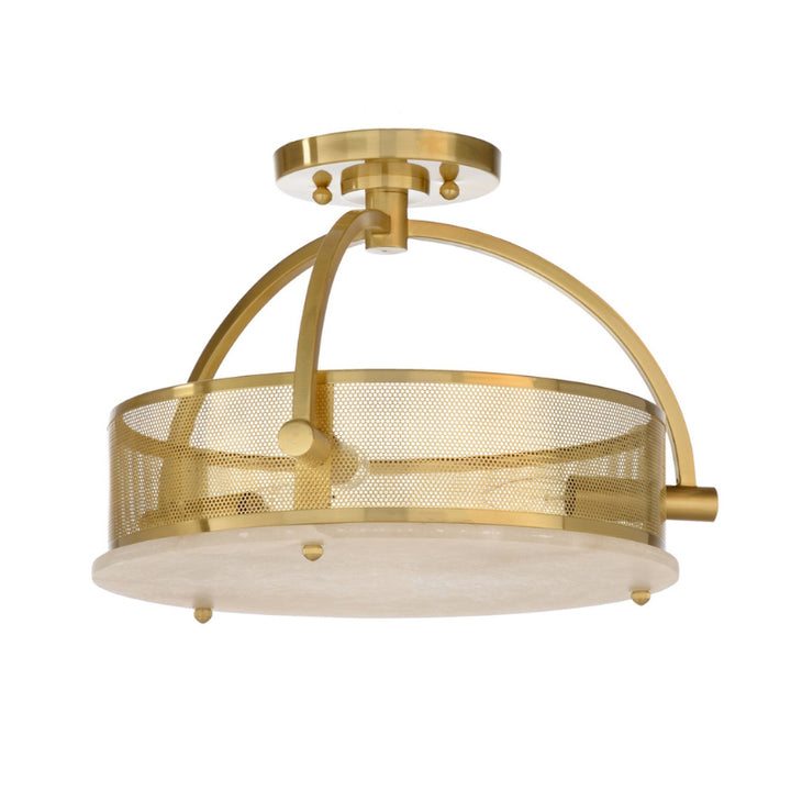 Moon Ceiling Light - Brass