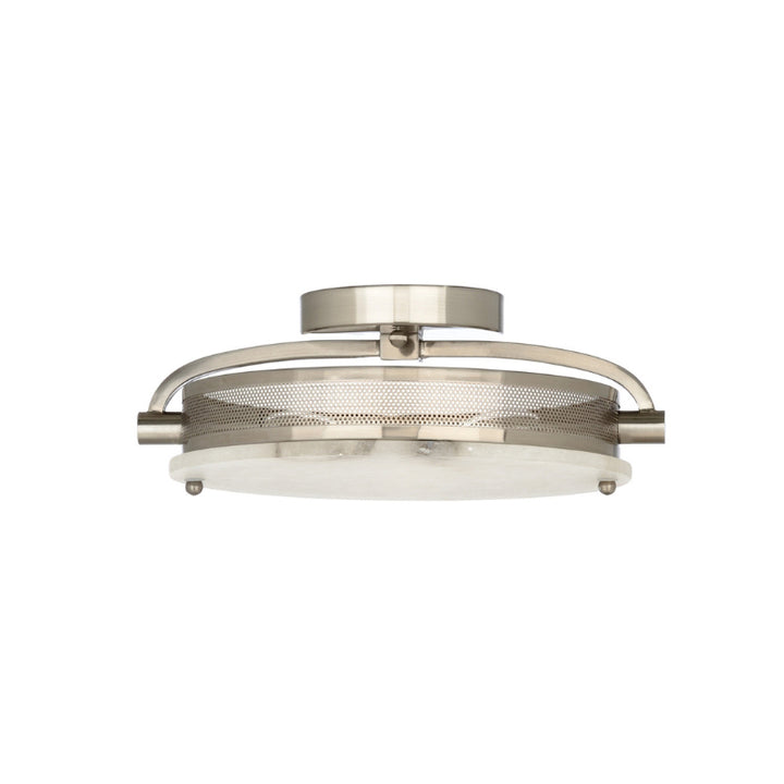 Moon Flush Mount - Nickel