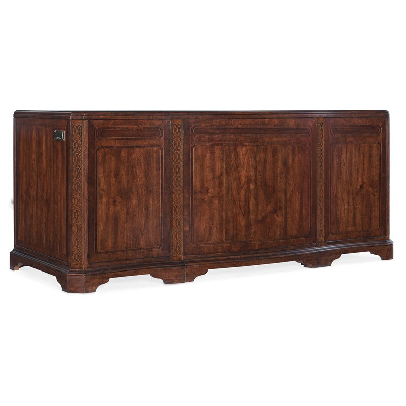 Charleston - Executive Desk - Dark Brown