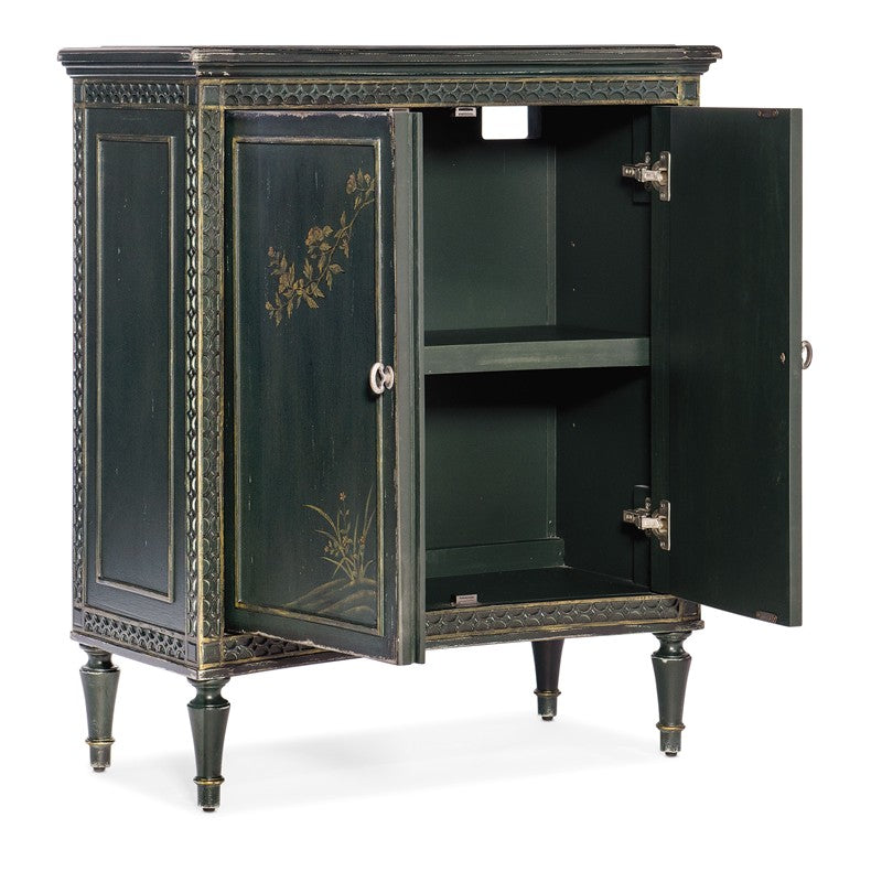 Charleston - Two-Door Accent Chest - Dark Green