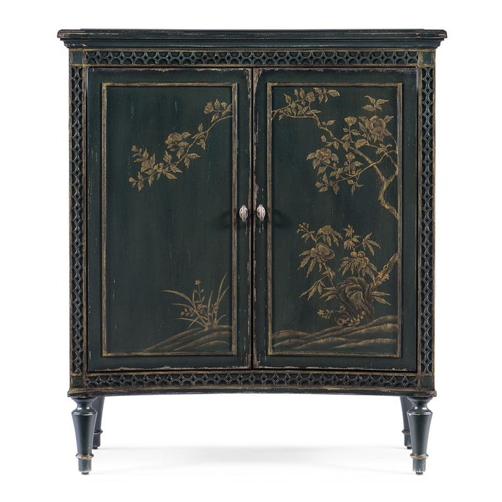 Charleston - Two-Door Accent Chest - Dark Green