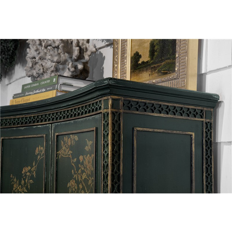 Charleston - Two-Door Accent Chest - Dark Green