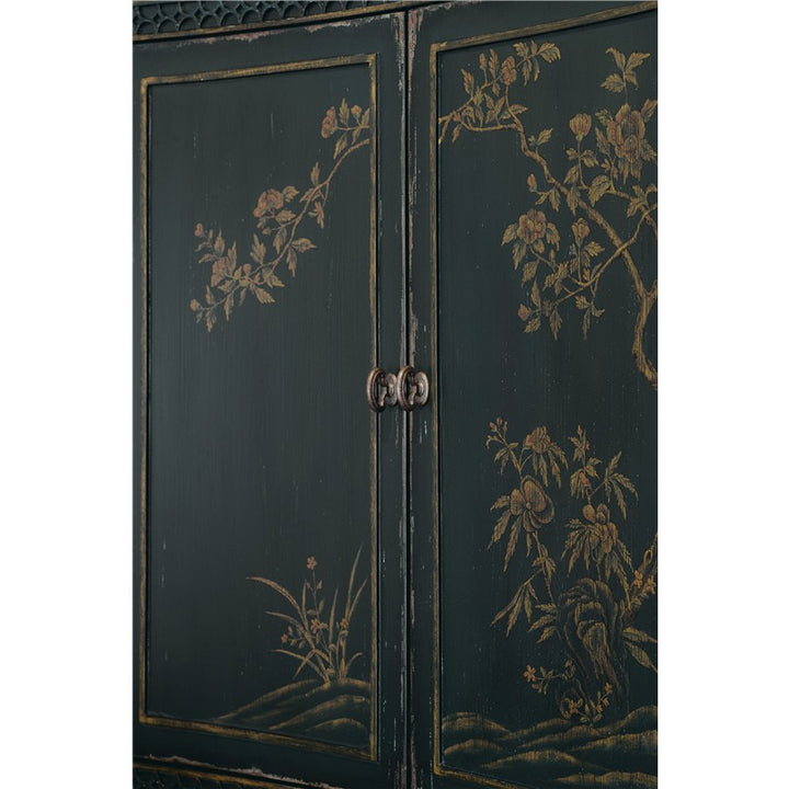 Charleston - Two-Door Accent Chest - Dark Green