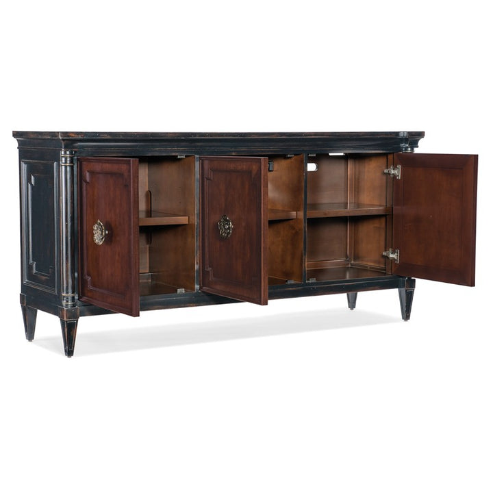 Charleston - Entertainment Console - Dark Brown