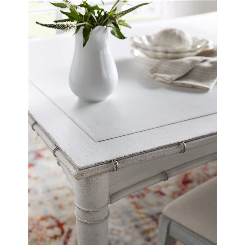 Charleston - Rectangle Dining Table With 1-20" Leaf - White
