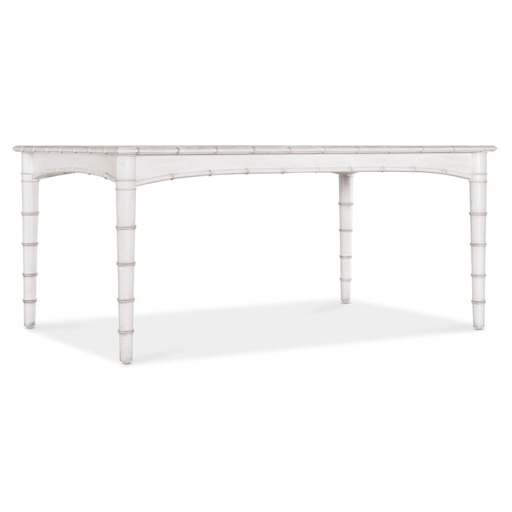 Charleston - Rectangle Dining Table With 1-20" Leaf - White