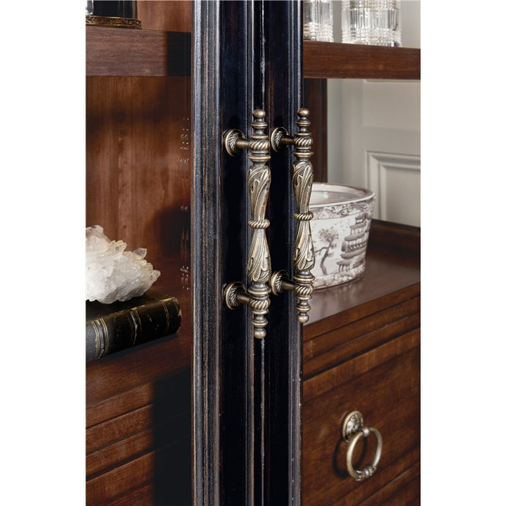 Charleston - Display Cabinet - Black