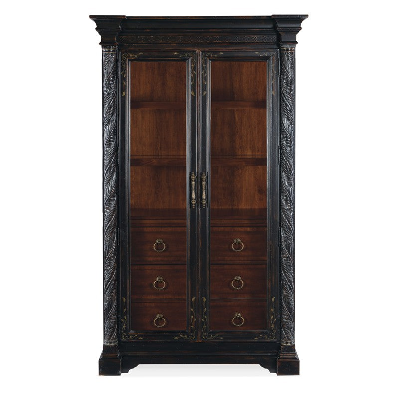 Charleston - Display Cabinet - Black