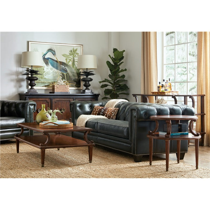 Charleston - Rectangle Cocktail Table - Brown, Dark