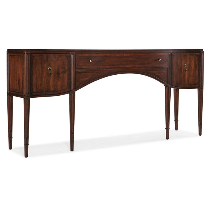 Charleston - Wood Console Table - Dark Brown