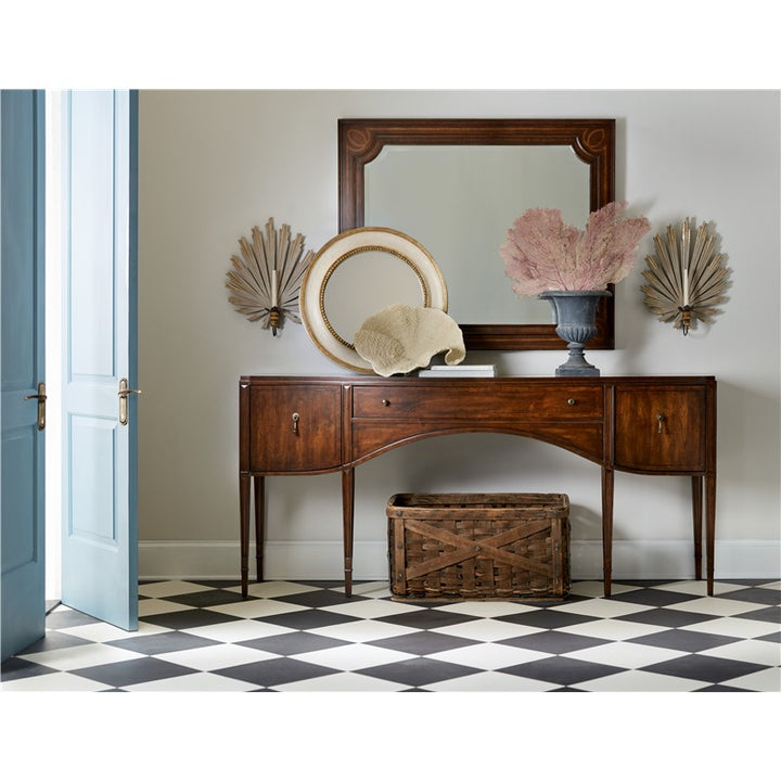 Charleston - Wood Console Table - Dark Brown