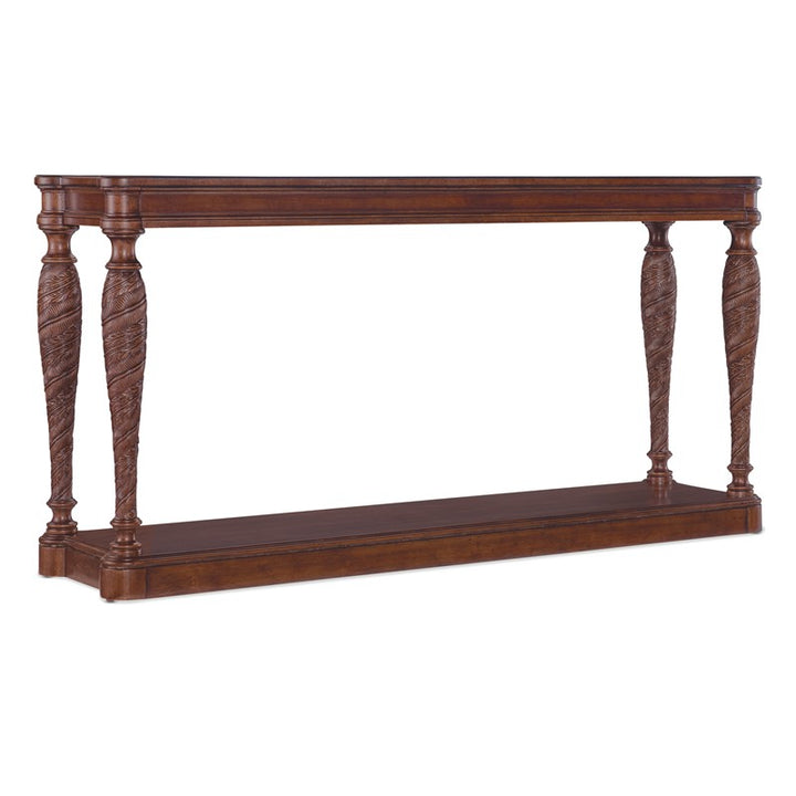 Charleston - Wood Traditional Console Table - Dark Brown