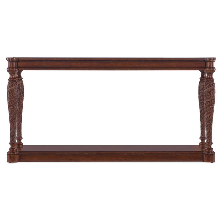 Charleston - Wood Traditional Console Table - Dark Brown