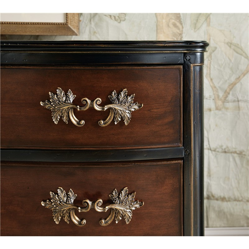 Charleston - Three-Drawer Accent Chest - Dark Brown
