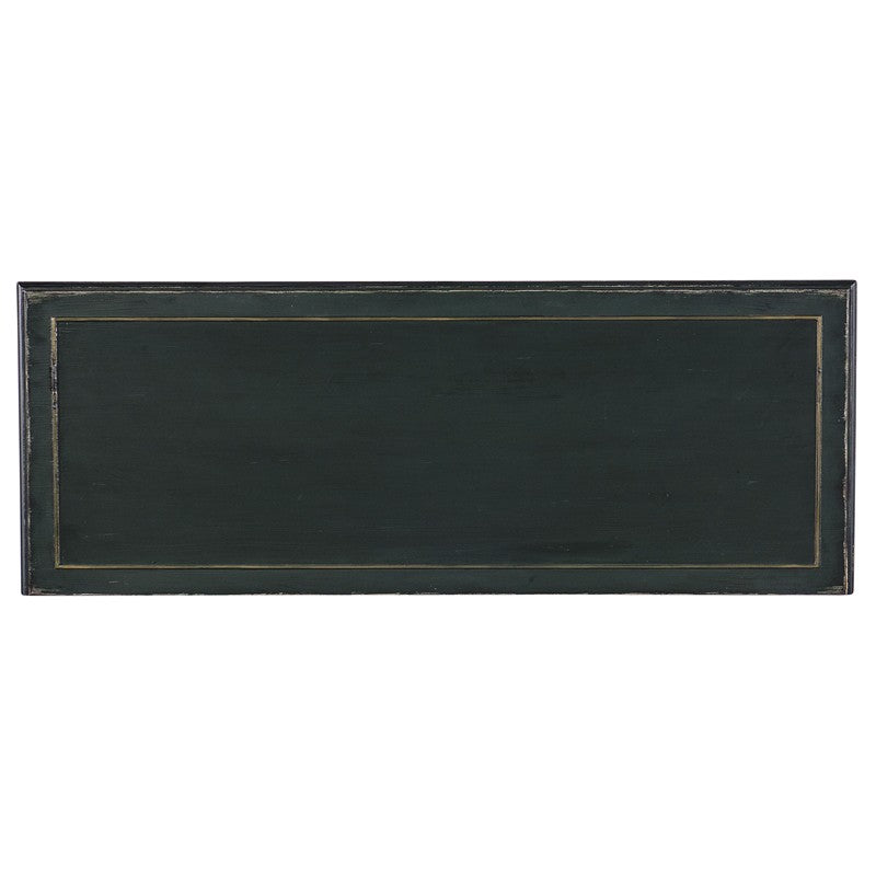Charleston - Five-Drawer Console Table - Dark Green