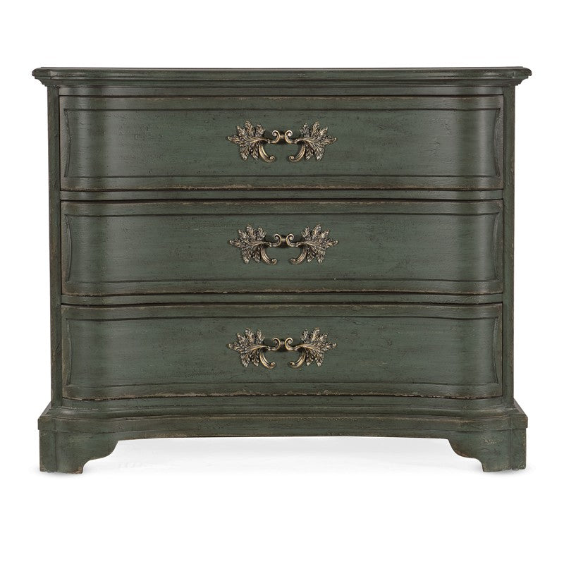 Charleston - Three-Drawer Accent Chest - Dark Green