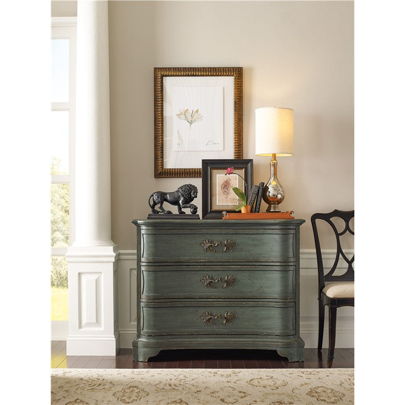 Charleston - Three-Drawer Accent Chest - Dark Green
