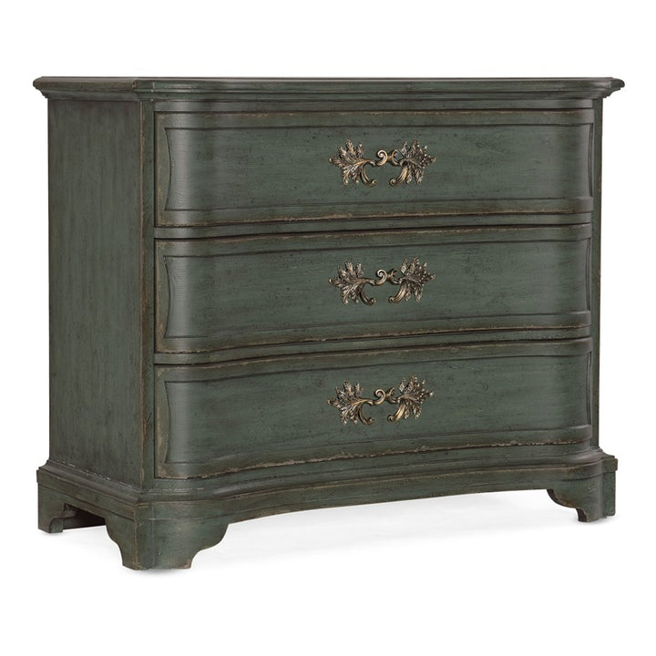 Charleston - Three-Drawer Accent Chest - Dark Green