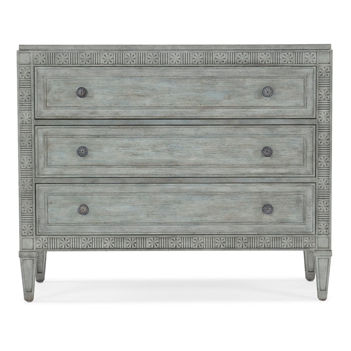 Charleston - Three-Drawer Chest - Light Blue