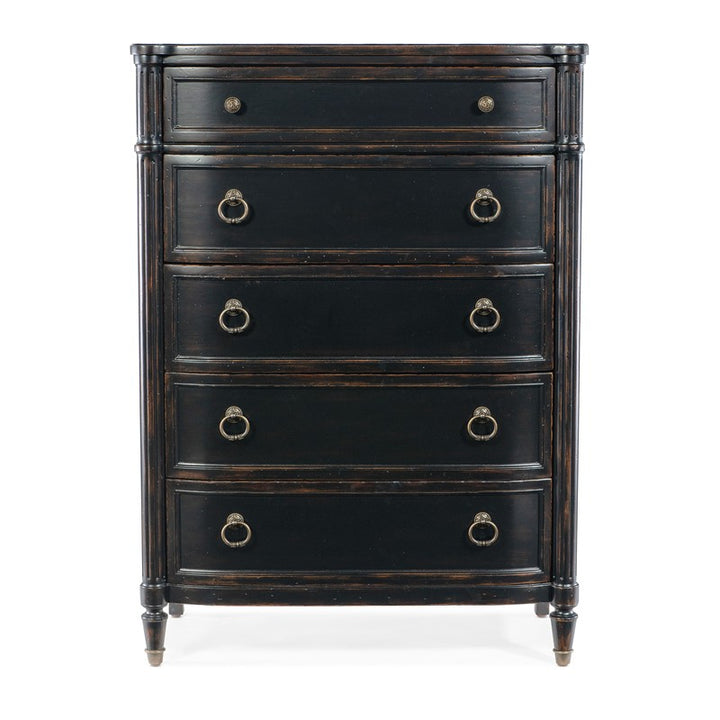 Charleston - Five-Drawer Chest - Black