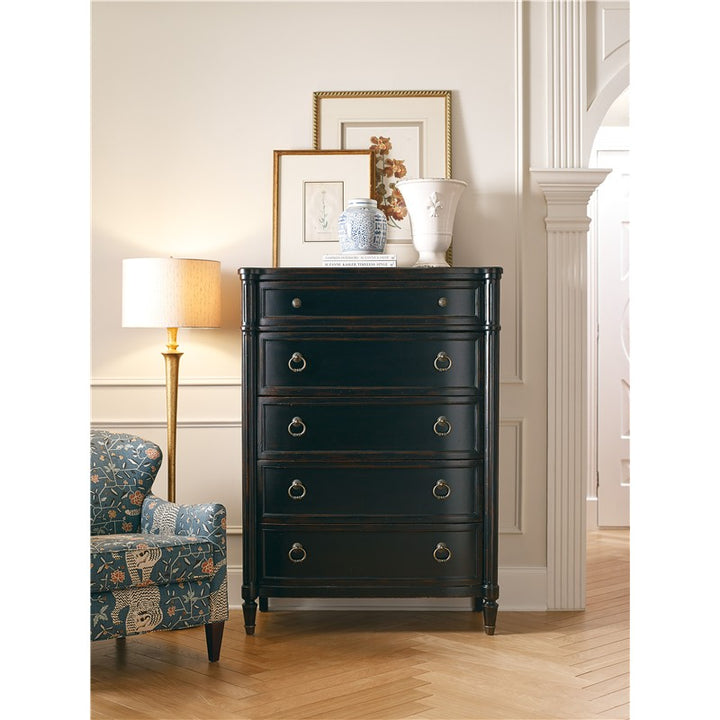 Charleston - Five-Drawer Chest - Black