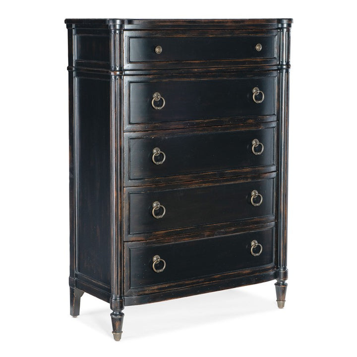 Charleston - Five-Drawer Chest - Black