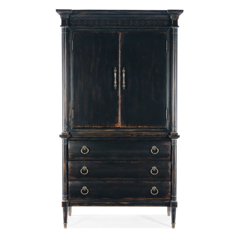Charleston - Jewelry Armoire - Black