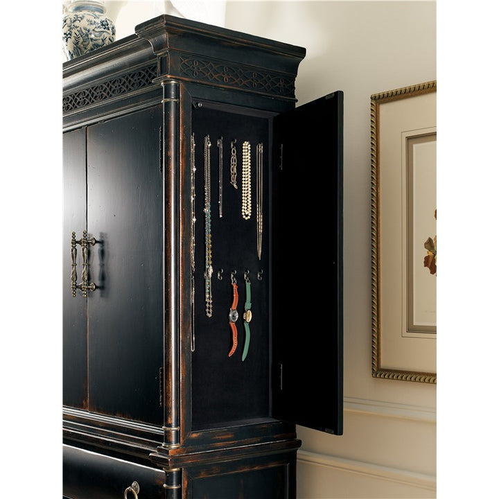 Charleston - Jewelry Armoire - Black