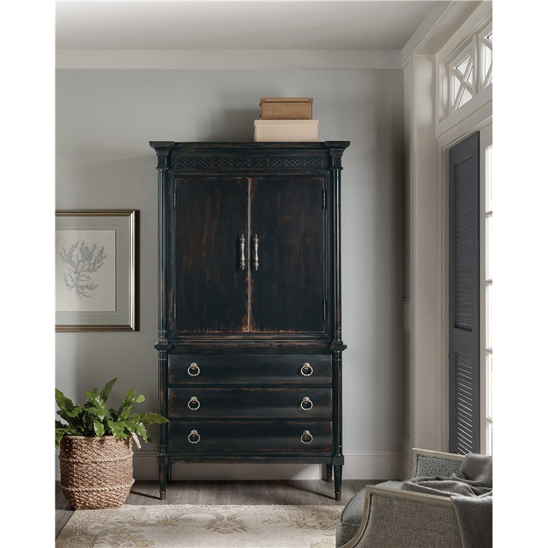 Charleston - Jewelry Armoire - Black