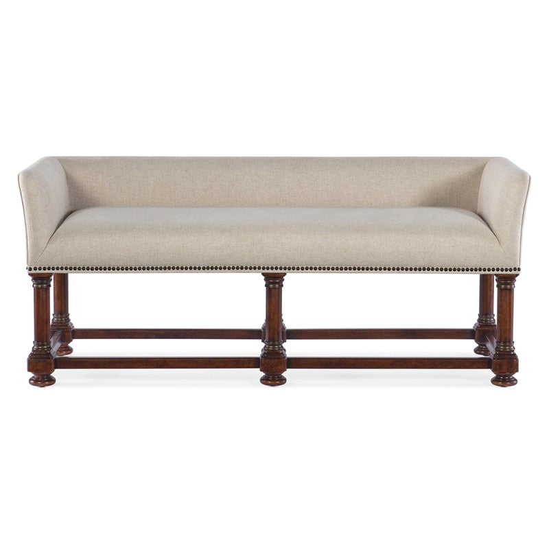 Charleston - Bed Bench - Dark Brown
