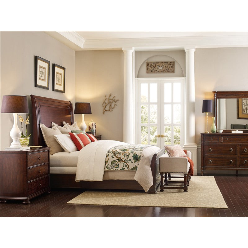 Charleston - Bed Bench - Dark Brown