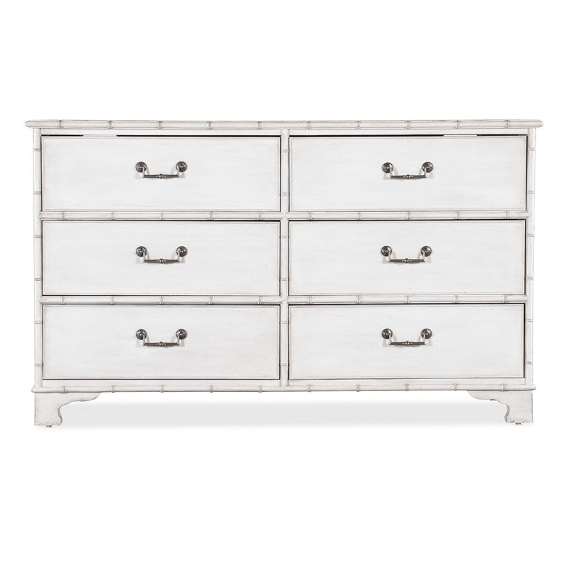 Charleston - Six-Drawer Dresser - White