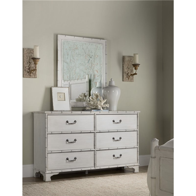 Charleston - Six-Drawer Dresser - White