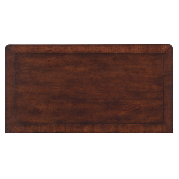 Charleston - Three-Drawer Wood Nightstand - Dark Brown