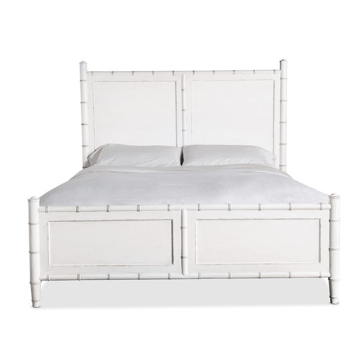 Charleston - King Panel Bed - White