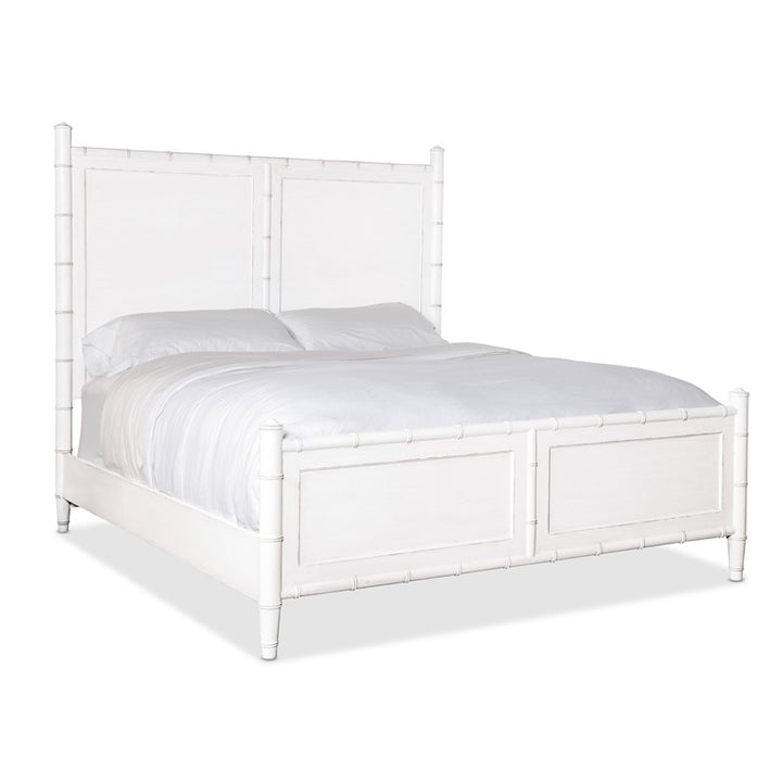 Charleston - King Panel Bed - White