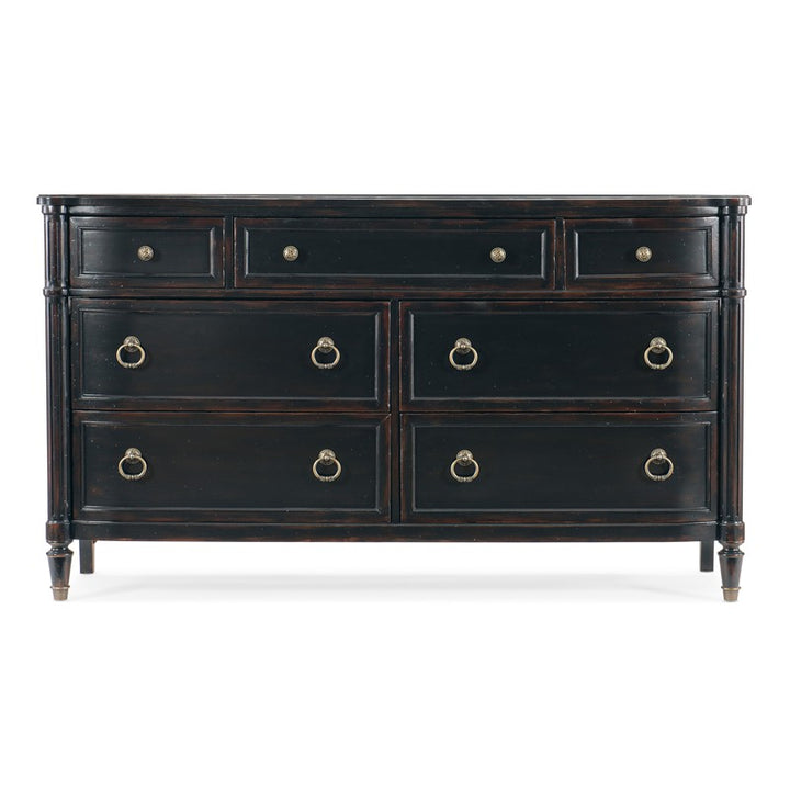 Charleston - Seven-Drawer Dresser - Black