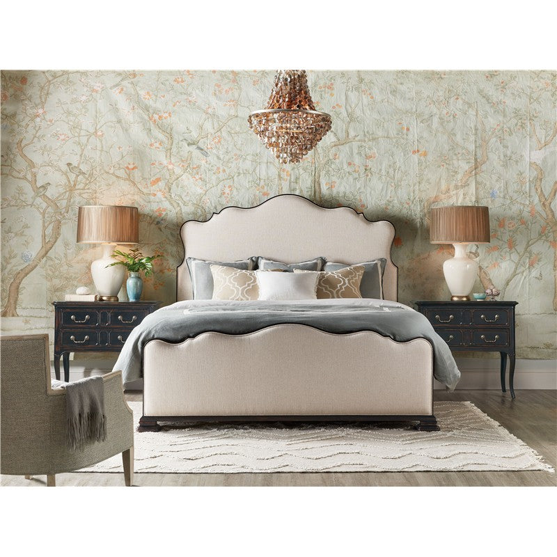 Charleston - Two-Drawer Nightstand - Black