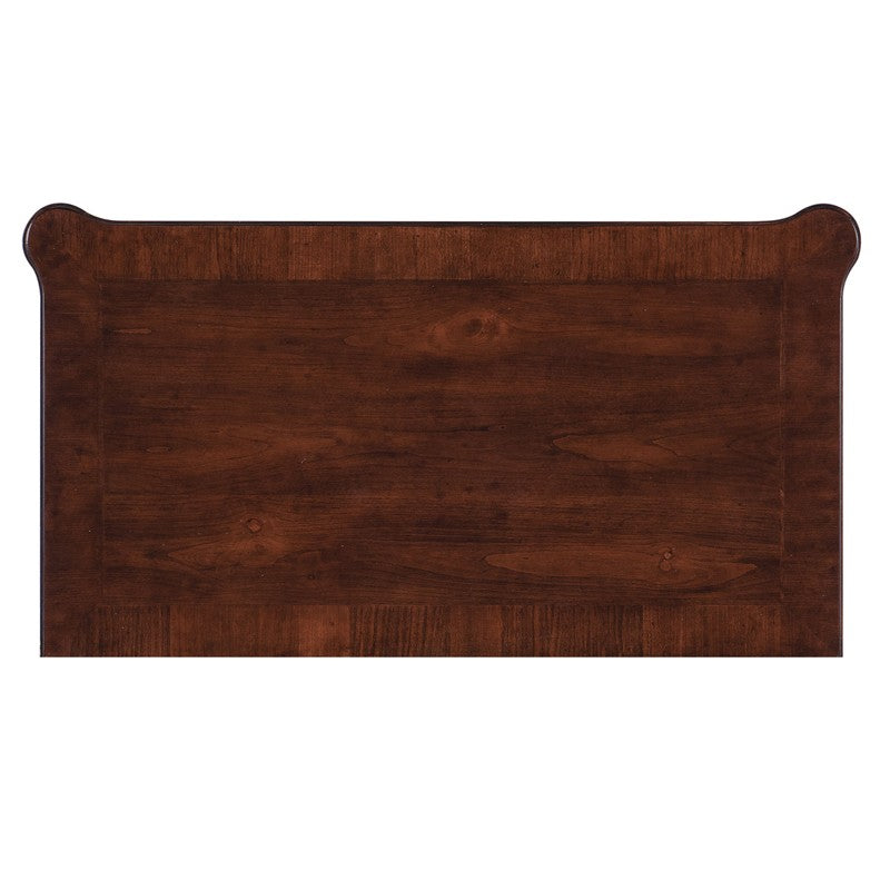 Charleston - Three-Drawer Traditional Nightstand - Dark Brown