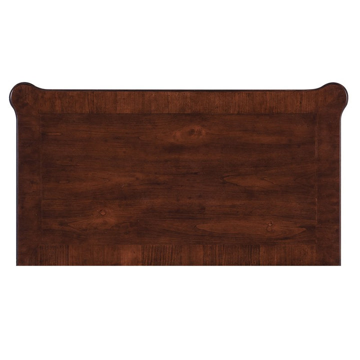 Charleston - Three-Drawer Traditional Nightstand - Dark Brown