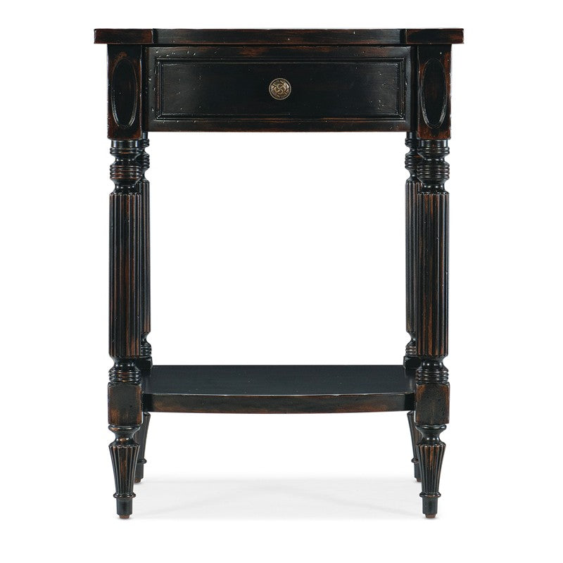 Charleston - One-Drawer Telephone Table - Black