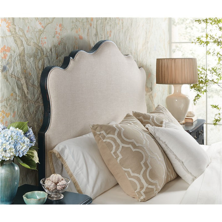 Charleston - California King Upholstered Bed - Black