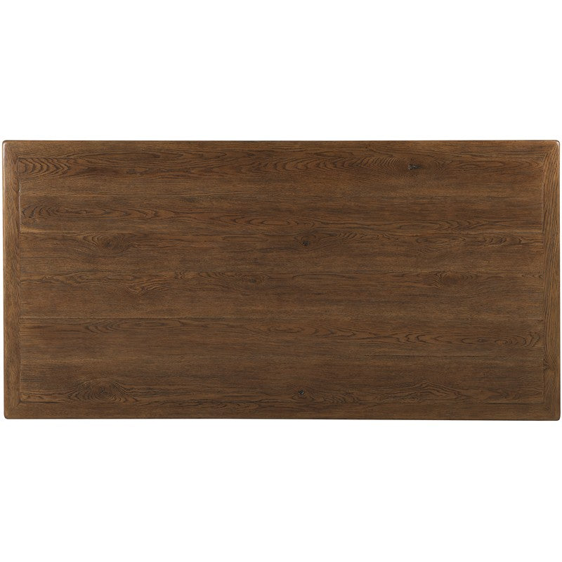 Driftwood - Executive Desk - Medium Wood
