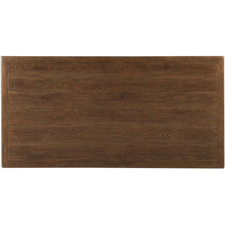 Driftwood - Executive Desk - Medium Wood