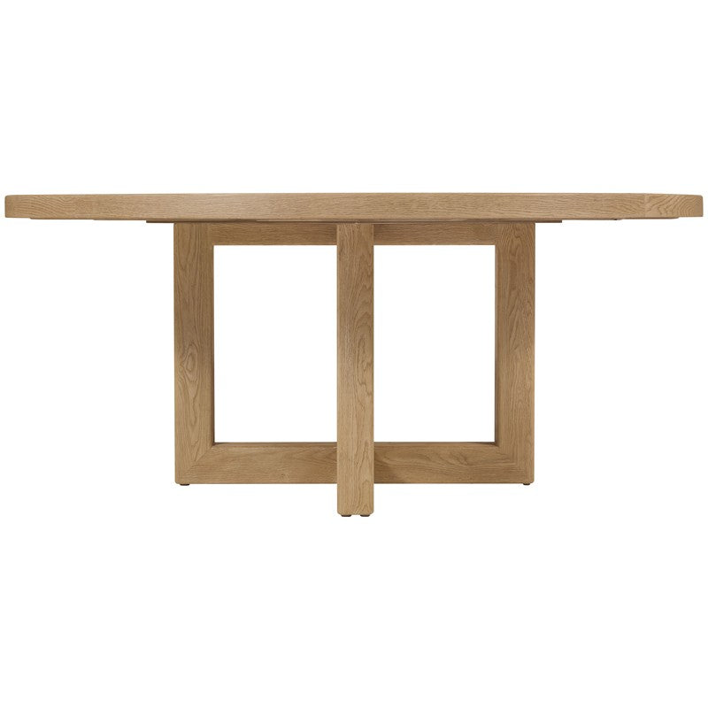Driftwood - 72" Round Dining Table - Buckboard