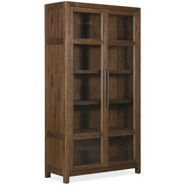 Driftwood - Display Cabinet - Worn Saddle