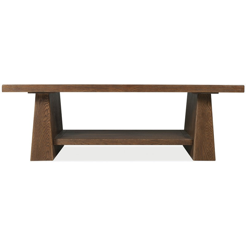 Driftwood - Rectangle Cocktail Table - Medium Wood