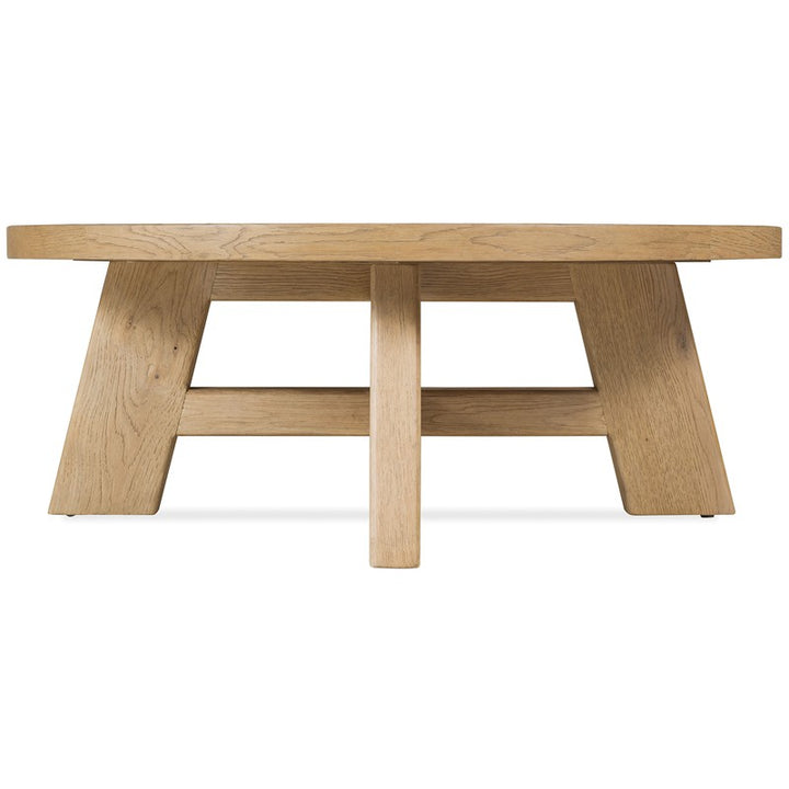 Driftwood - Round Cocktail Table - Buckboard