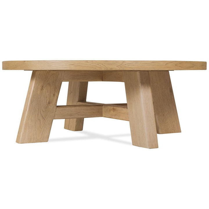 Driftwood - Round Cocktail Table - Buckboard