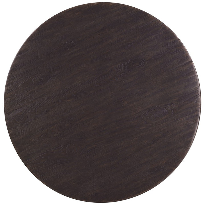 Driftwood - Round Cocktail Table - Burnt Timber